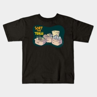 Sort Your Trash Kids T-Shirt